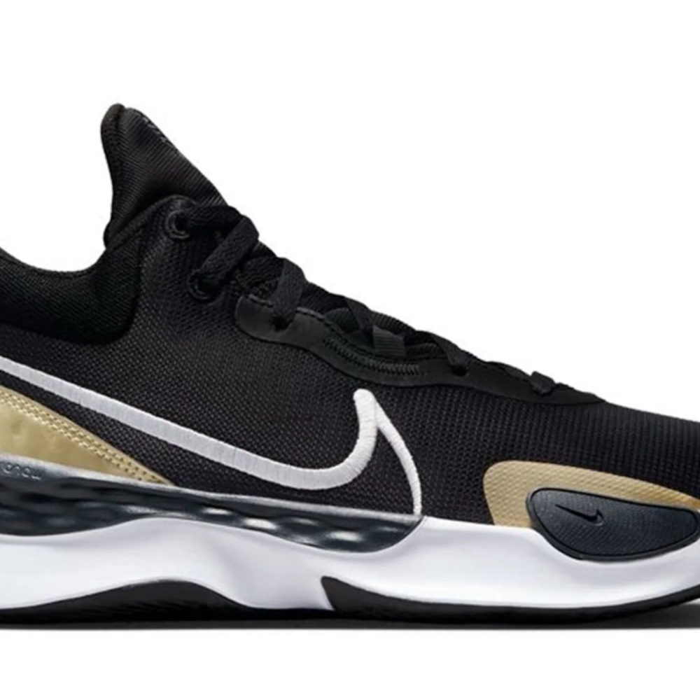 Nike Renew Elevate 3 - Men’s Size 12.5; Black, Gold, & White
